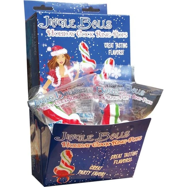 Jingle Balls Holiday Cock Ring 12pc Dsp - Image 1