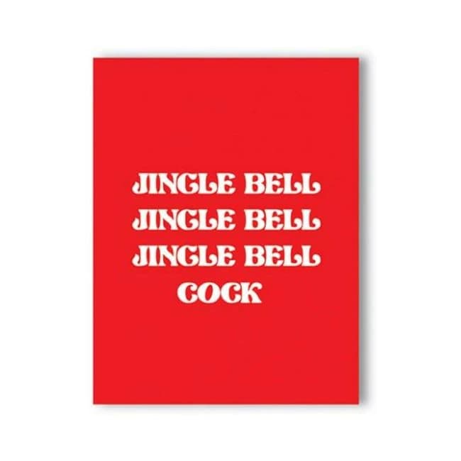 Jingle Bell Holiday Greeting Card - Image 1
