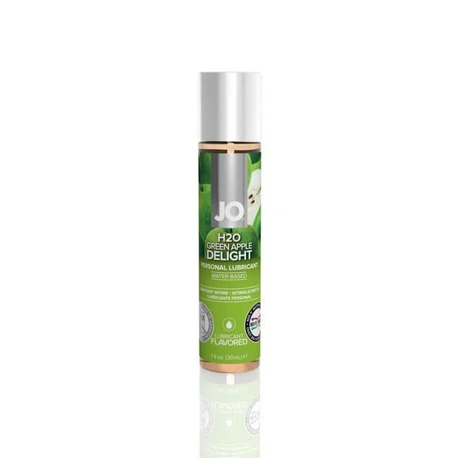 Jo Green Apple H2o 1oz Flavored Lubricant - Image 1
