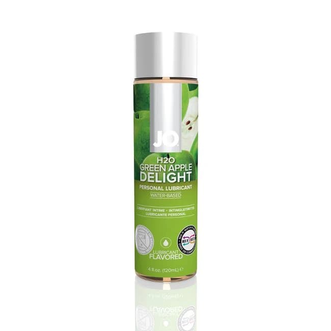 Jo H2o Green Apple 4 Oz Flavored Lubricant - Image 1