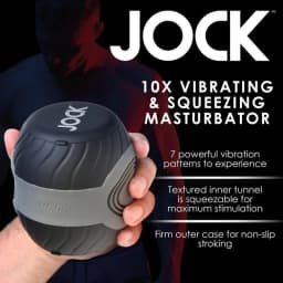 Jock 15x Vibrating & Squeezing Masturbator, image 7