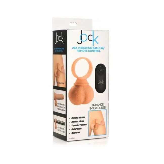 Jock 28x Vibrating Silicone Balls Large - Image 1