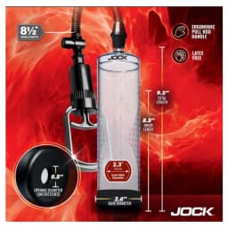 Jock Advanced Amp Up Penis Pump W/pull Handle - Image 5