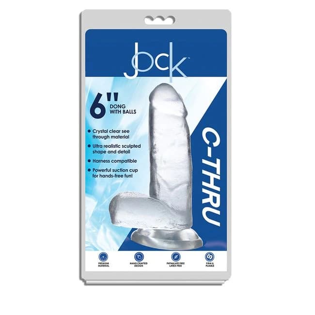Jock C - Thru 7 Inch - Clear - Image 1