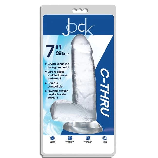 Jock C - Thru 8 Inch - Clear - Image 1