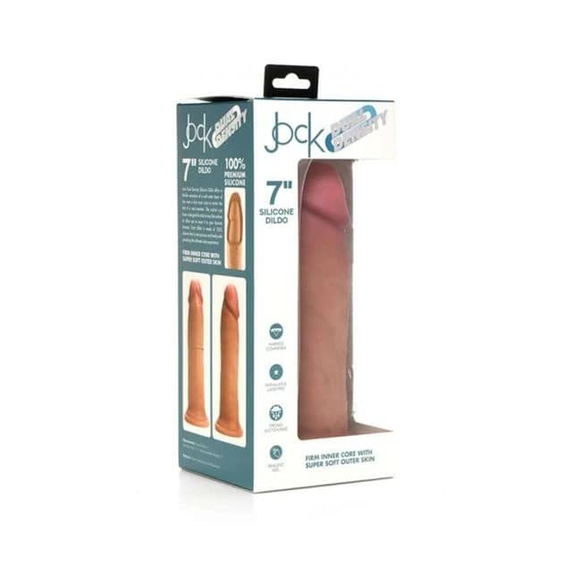 Jock Dual Density Silicone Dildo Light, image 1