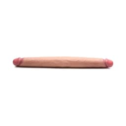 Jock Real Skin 15.75 In. Double Dildo Medium - Image 3