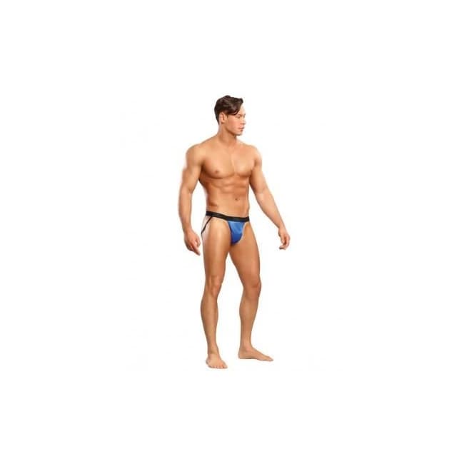 Jock Satin Lycra Royal Blue Large/ Xl - Image 1