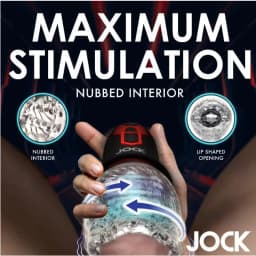 Jock Spinning & Vibrating Masturbator, image 3