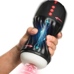 Jock Sucking & Vibrating Masturbator, image 2