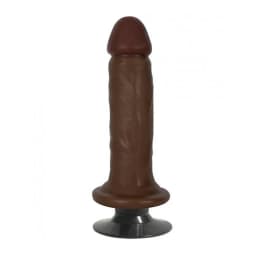 Jock Vibrating Dong No Balls 6 Chocolat, image 1
