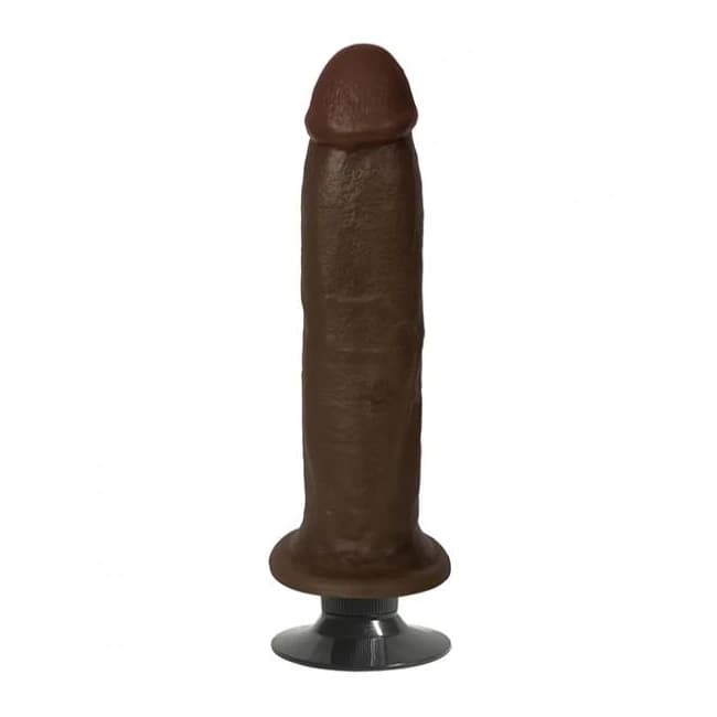 Jock Vibrating Dong No Balls 8 Chocolat - Image 1