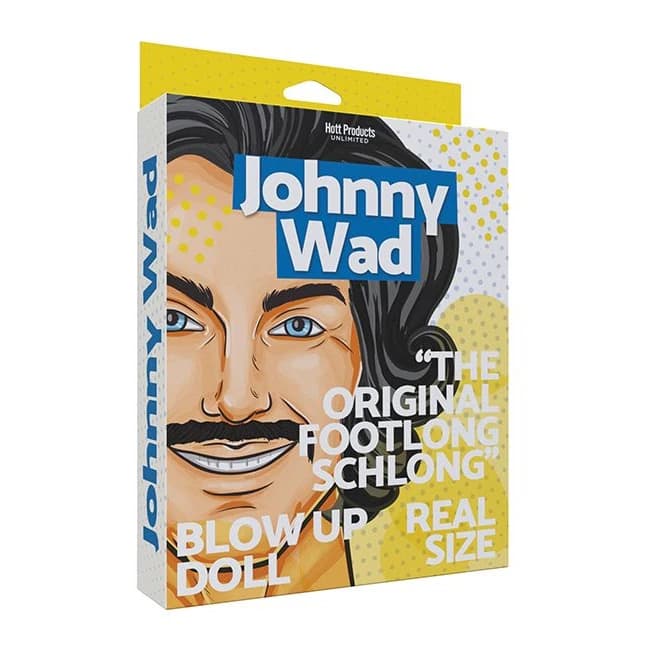 Johnny Wad Blow Up Doll W/ Large Penis - Image 1