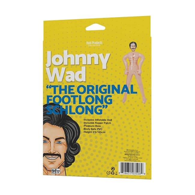 Johnny Wad Blow Up Doll W/ Large Penis - Image 2