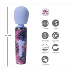 Journee Jaguar Power Wand Tie Dye - Image 3