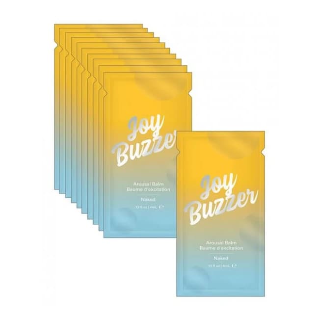 Joy Buzzer Naked Foil - 4 Ml Pack of 24 - Image 1