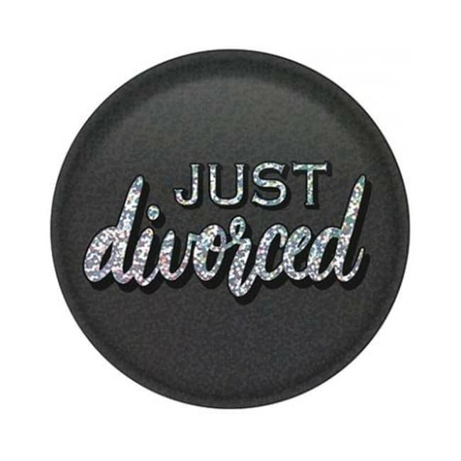Just Divorced Button - Image 1