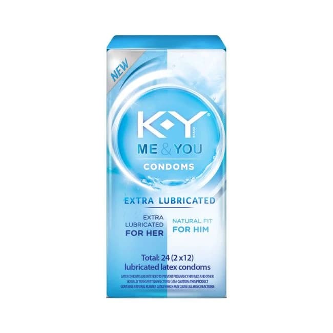 K-y Extra Lubricated Condom 24ct - Image 1