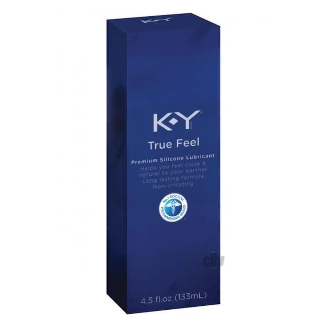 K-y True Feel Silicone Lubricant 4.5oz - Image 1
