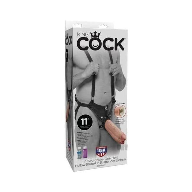 Kc 11 Two Cocks in One Hol Strapon Fles - Image 1
