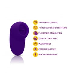 Kenley Violet Intense Flickering Finger Vibe - Image 4