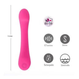 Kenna Flex Shaft G Spot Vibe Pink, image 3