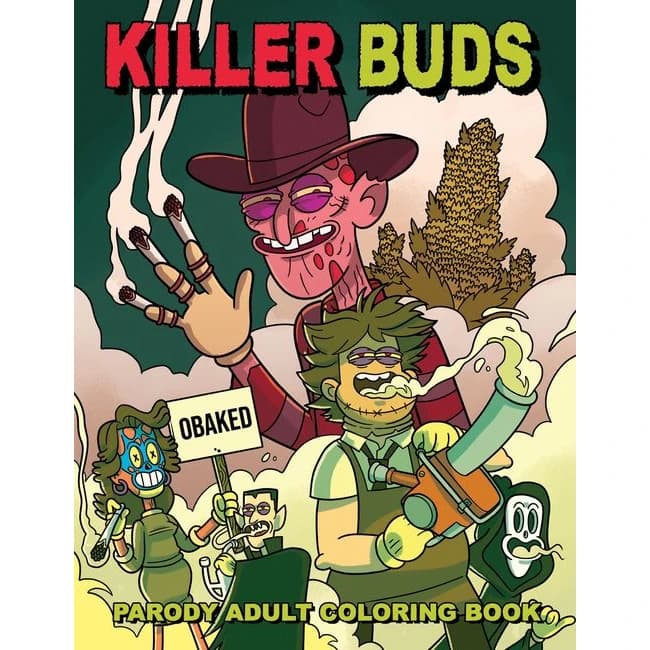 Killer Buds Coloring Book (net) - Image 1