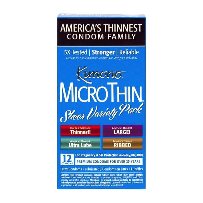 Kimono Microthin Sheer Variety 12 Pack - Image 1