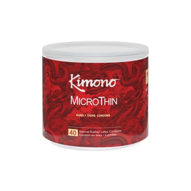 Kimono Microthin Ultra Thin 40 Ct Fishbowl - Image 1