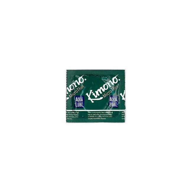 Kimono Microthin W/ Aqua Lube 3pk - Image 2