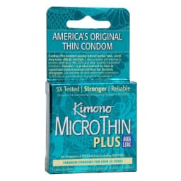 Kimono Microthin W/ Aqua Lube 3pk - Image 3