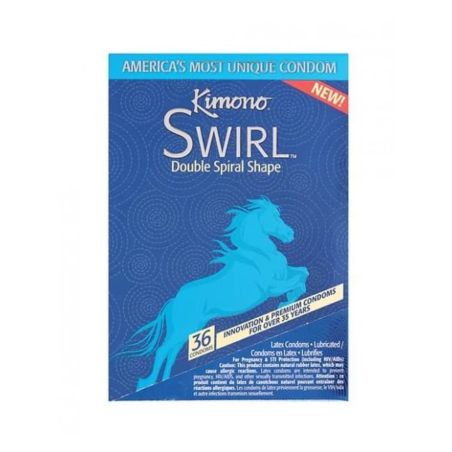 Kimono Swirl Condom  - Pack of 36 - Image 1