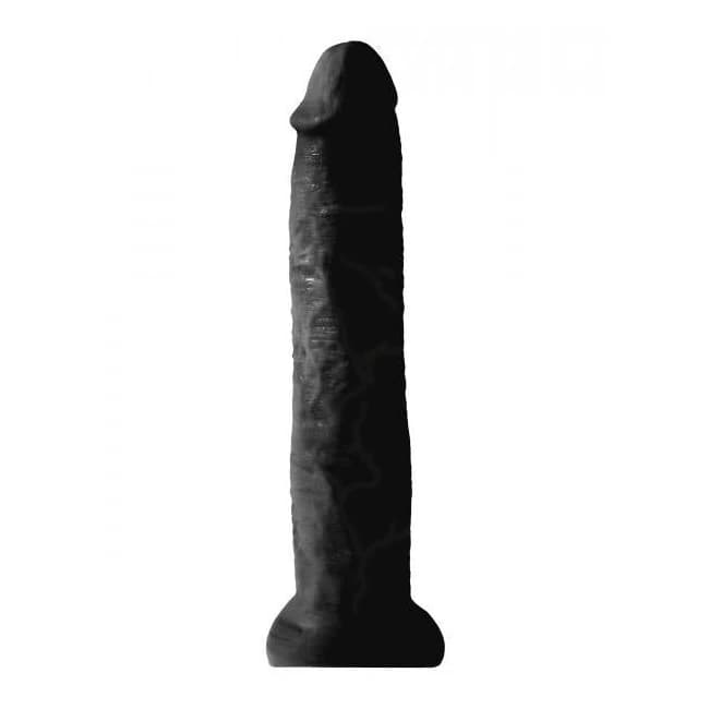 King Cock 13" Dildo - Black - Image 1