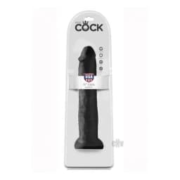 King Cock 13" Dildo - Black, image 3