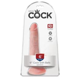 King Cock Cock w/ Balls Light, image 6
