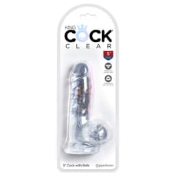 King Cock Clear W/ Balls, image 1