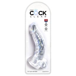 King Cock Clear W/ Balls, image 2