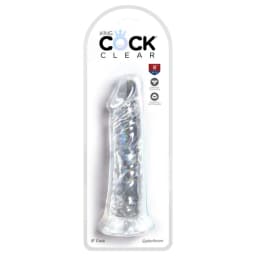 King Cock Clear Cock w/ O Balls, image 2