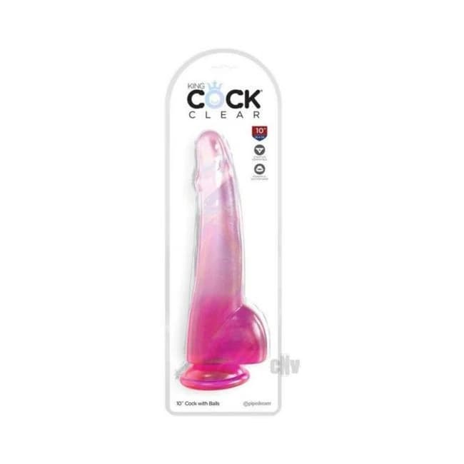 King Cock Clear with Balls - Image 1