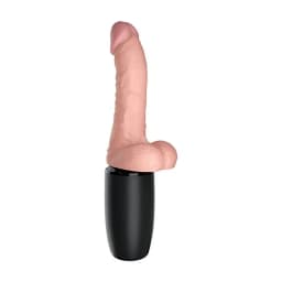 King Cock Plus 6.5 in Thrusting Cock W/ Balls - Image 2
