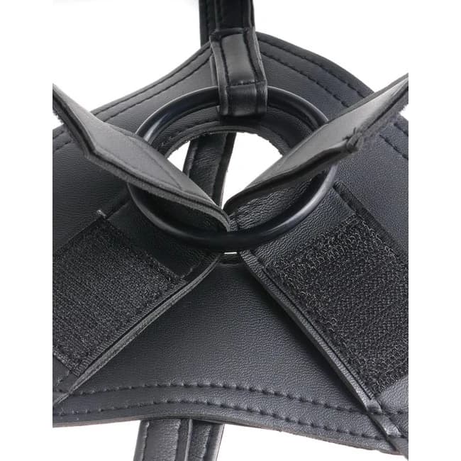 KING COCK STRAP ON HARNESS W/ 6 IN COCK LIGHT  - Image 1
