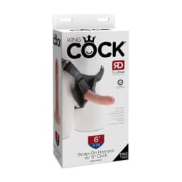 King Cock Strap on Harness W/ Cock, image 10