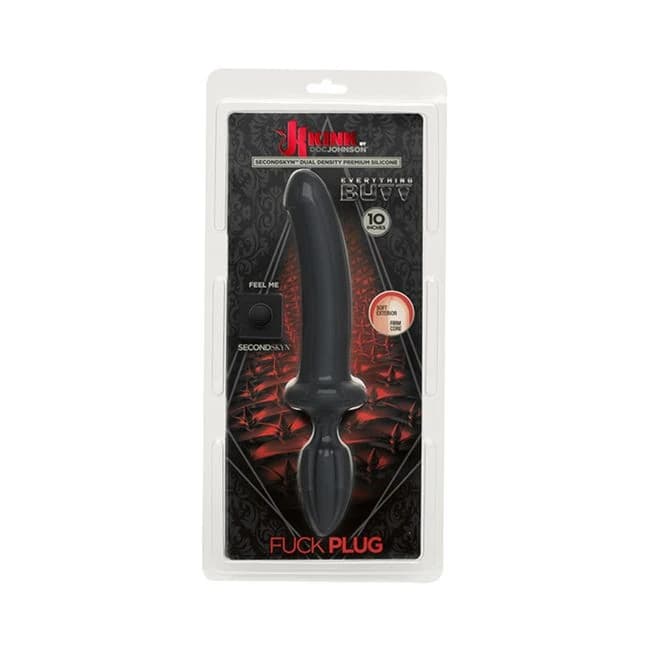 Kink Fuck Plug Black - Image 1