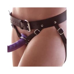 Kinklab Low-Rise Leather Strap-on Harness, image 1