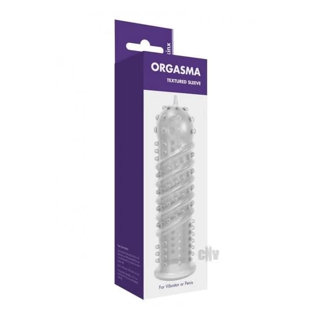 Kinx Orgasma Sleeve Clear Os - Image 1