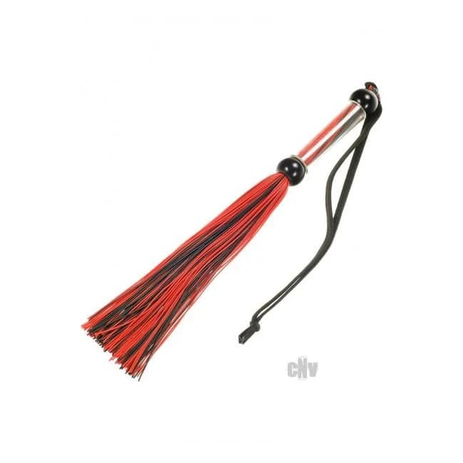 Kinx Tease and Please Silicone Flogger Black - Image 1