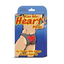 Kiss My Heart Bikini Black O/s - Image 3