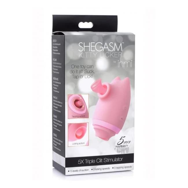 Kitty Licker 5x 3 in 1 Clit Stimulator - Image 1
