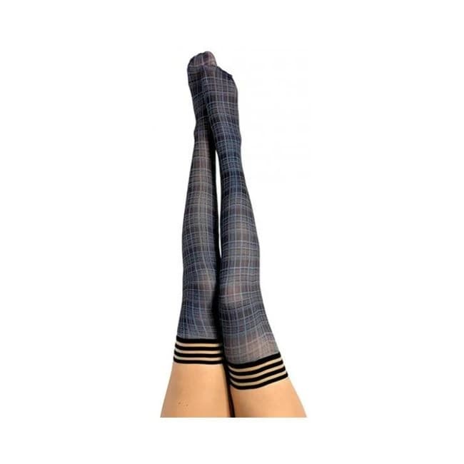 Kixies Debbie Navy Plaid - Size a - Image 1