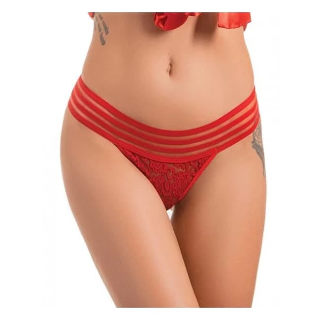 Kix'ies Signature Panty Red Md - Image 1